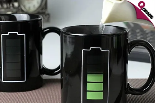 From QR29 Add Some Silliness to Your Morning with a Color Changing Coffee Mug - Choose from 3 Brilliant Designs! (Up to QR147 Value)